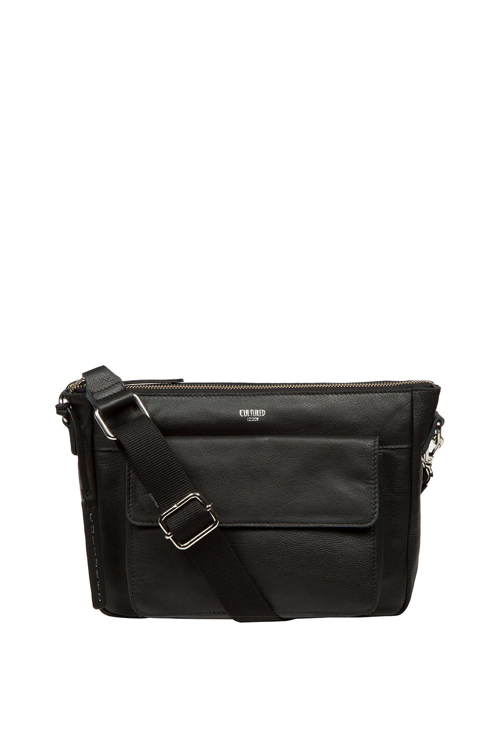 Cultured London Orly' Leather Cross Body Bag