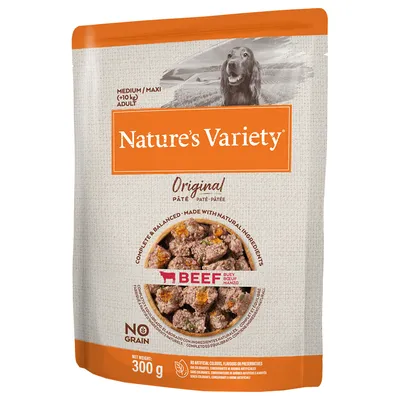 Megapack Nature's Variety Original Paté No Grain Medium/Maxi Adult 16x300 g