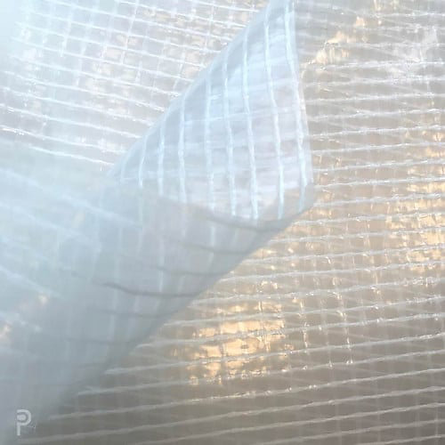 Bâche de serre armée 220 microns transparente - Long 12 m, Larg 12.50 m