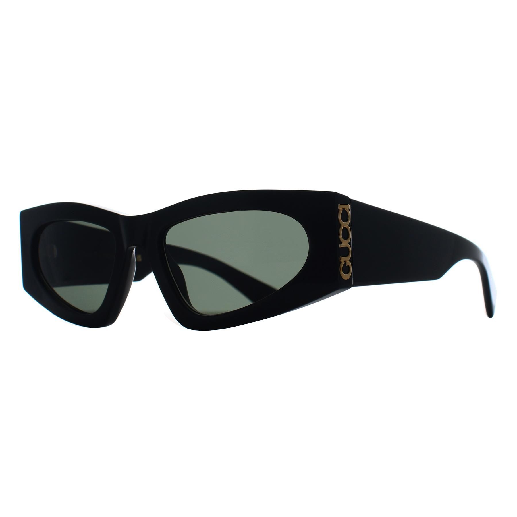 Gucci Rectangle Black Grey GG2040S