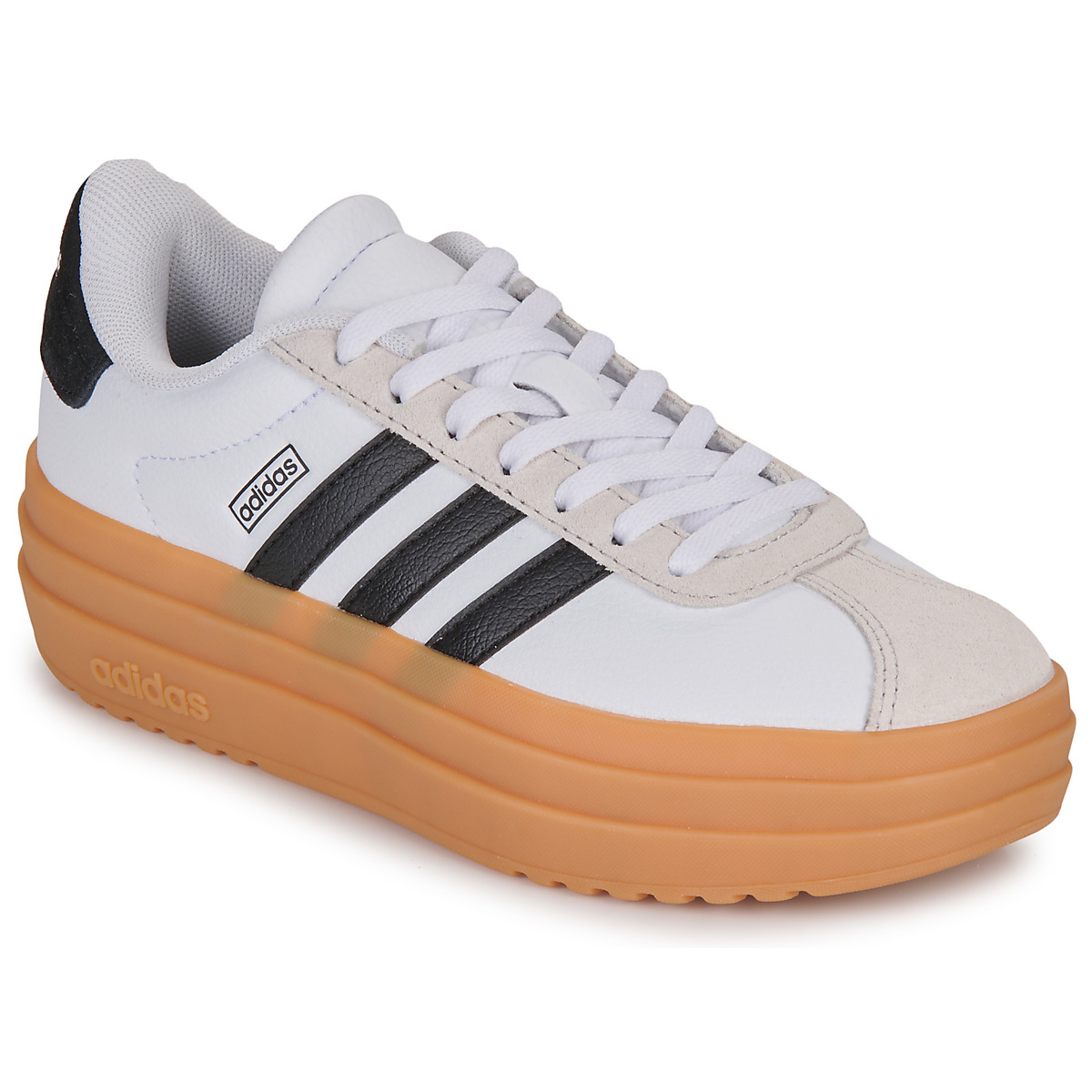 adidas - VL COURT BOLD J - Beige / White / Black