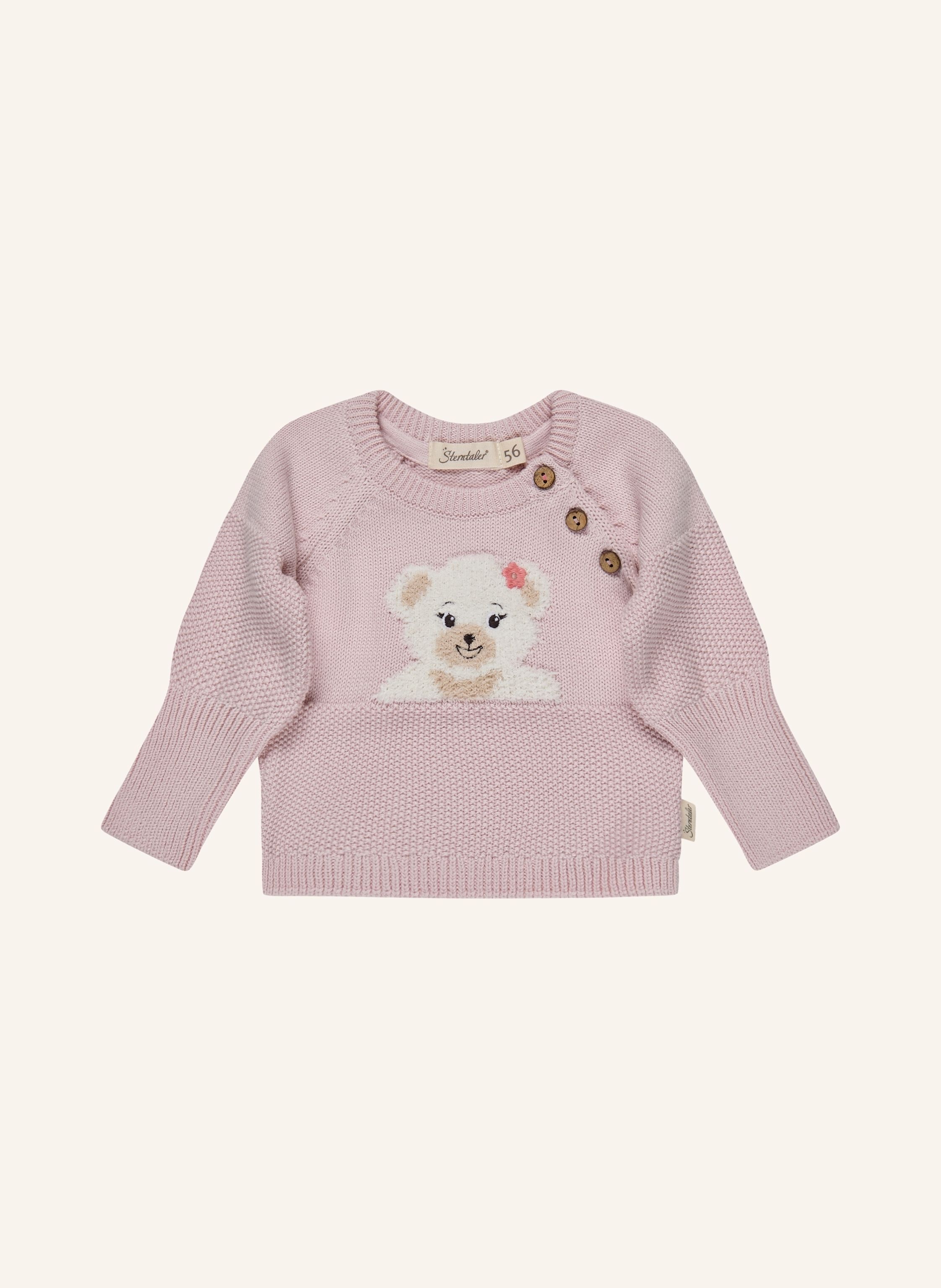 Sterntaler Strickpullover Bär
