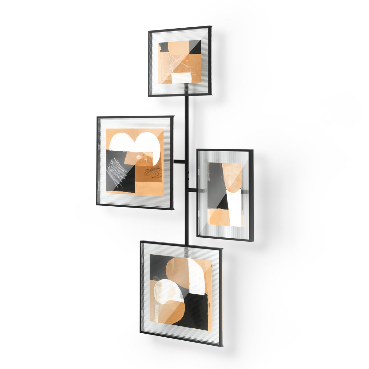 Umbra wandfotolijst Flute - 8 x 57 x 99 cm - zwart