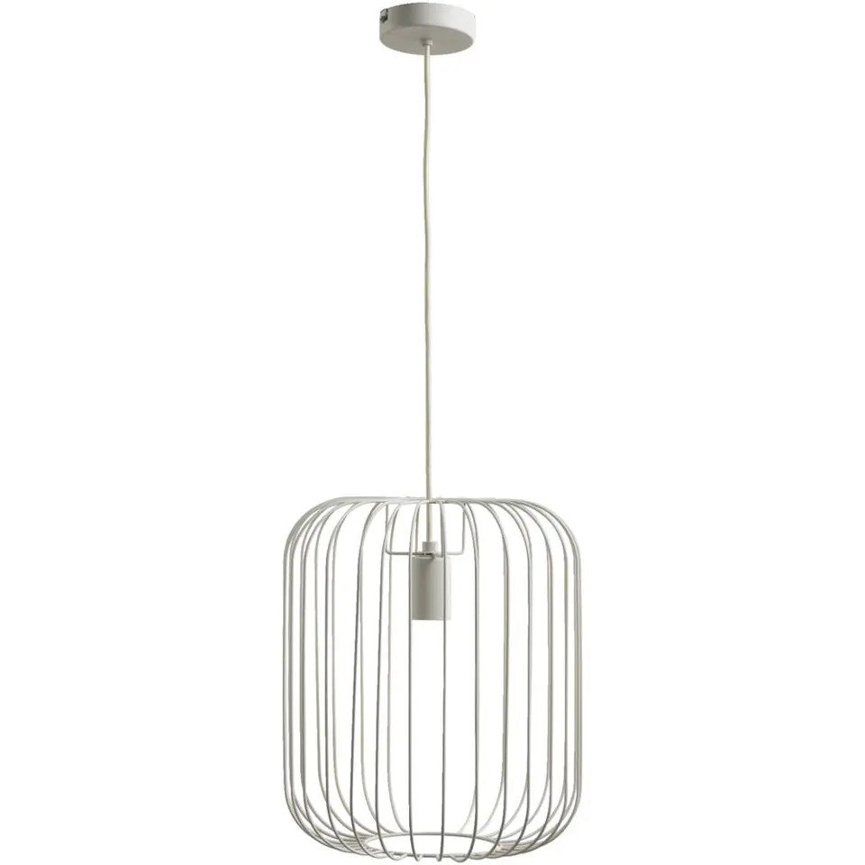 Hanglamp Jade - lichtgrijs - 120x36x&Oslash;31 cm