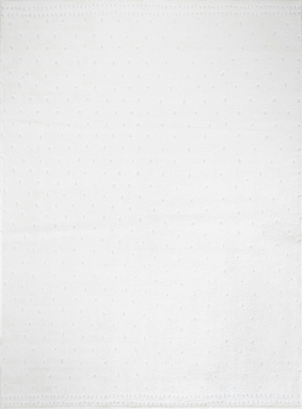 HIKARI - Tapis Scandinave à Pois Ivoire 160x213