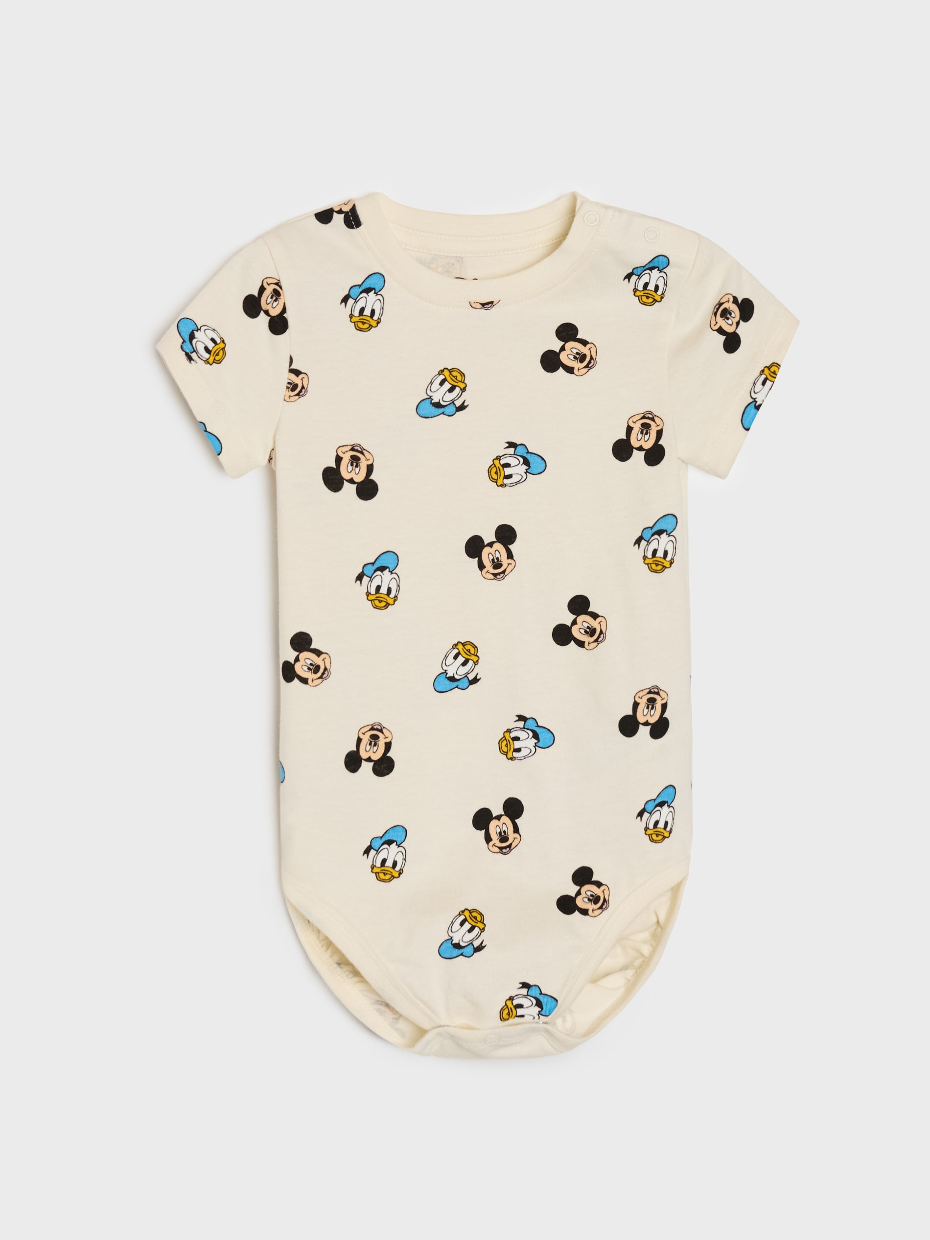 Bawełniane body z nadrukiem 2 pack Mickey and Donald