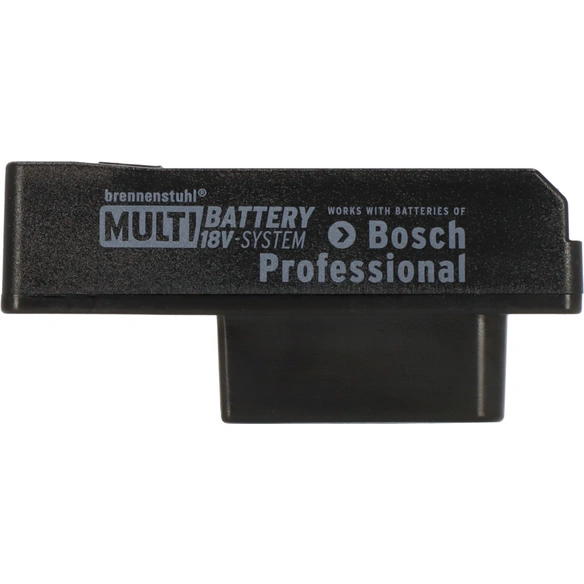 Adapterplatte, für Bosch Professional LED Baustrahler, Multi Battery 18V System, schwarz