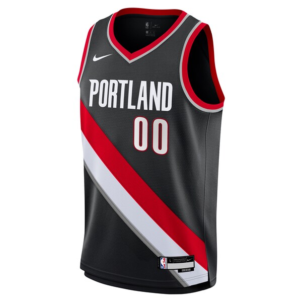 Scoot Henderson Portland Trail Blazers Nike Youth Swingman Jersey - Icon Edition - Black