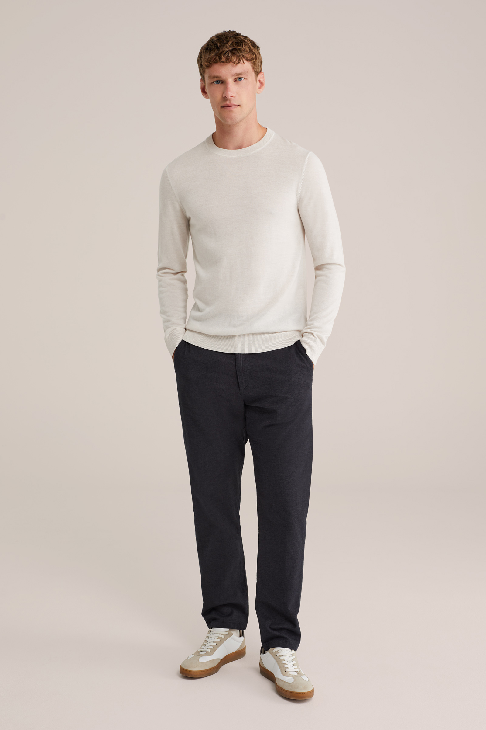 Heren slim fit chino