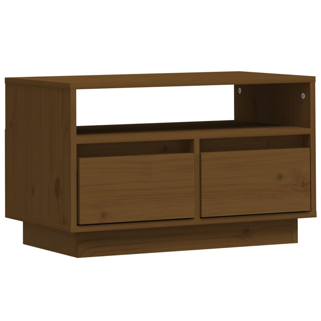 Szafka pod Telewizor Rtv Brąz Mat Szuflady Nowoczesny Salon 60x35x37cm