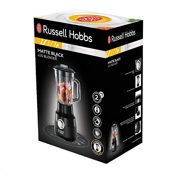 Blender 1.5l 650w noir Russell Hobbs 24722-56 matte black