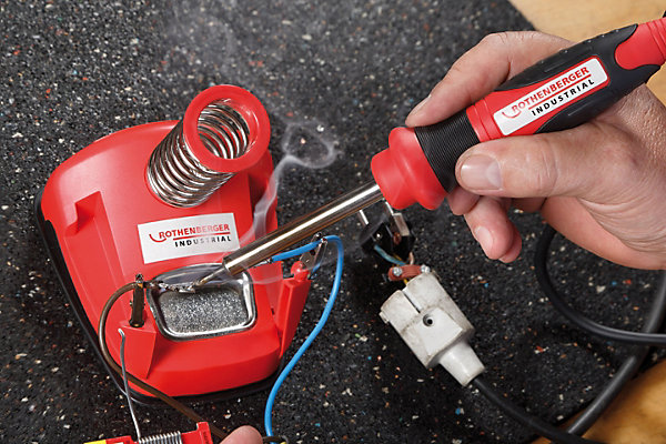 Kit de fer à souder électrique 30W Rothenberger