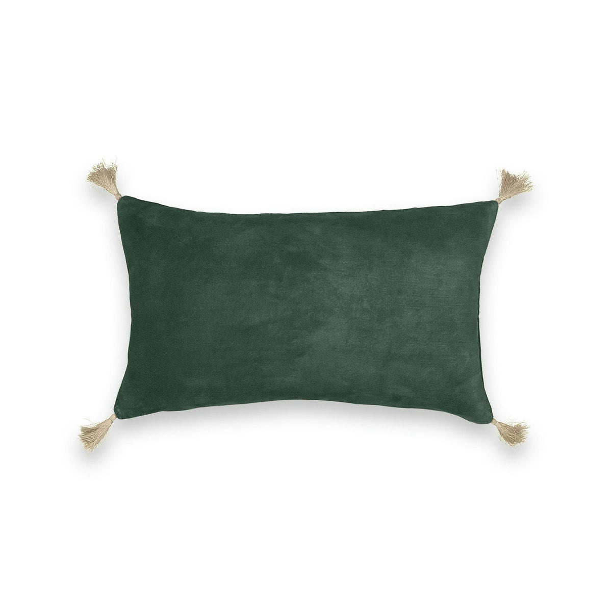 Housse de coussin velours stone washed, Cacolet