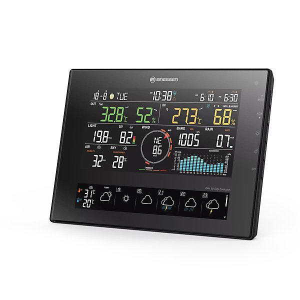 11 jours 4Cast CV Station météo Wi-Fi 7-en-1 BRESSER