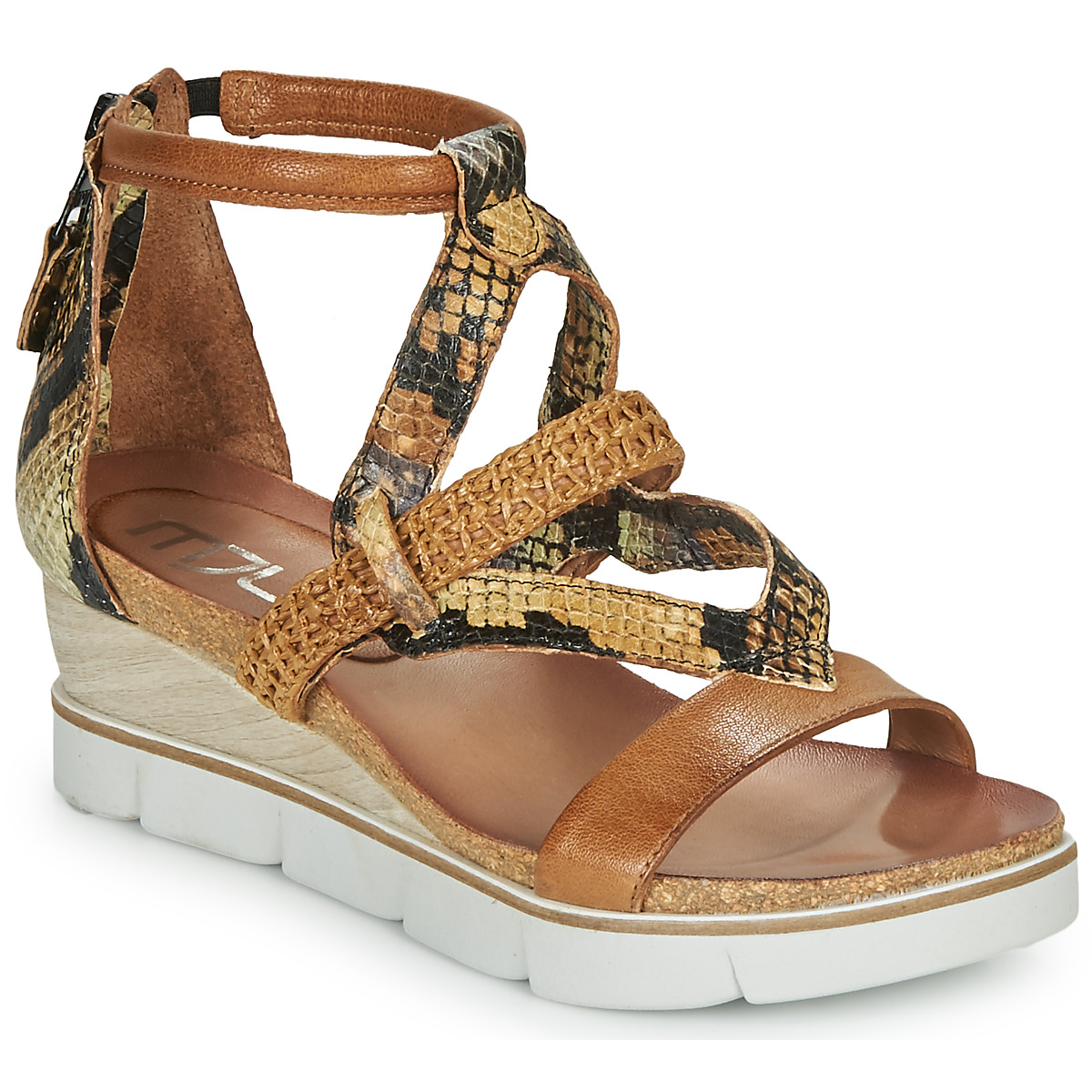 Mjus - TAPASITA - Brown / Python