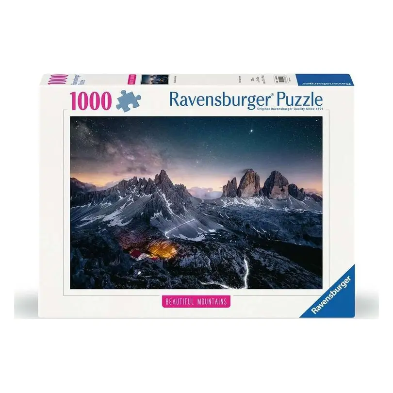 Puzzle 1000er-Set Drei Zinnen, Dolomiten