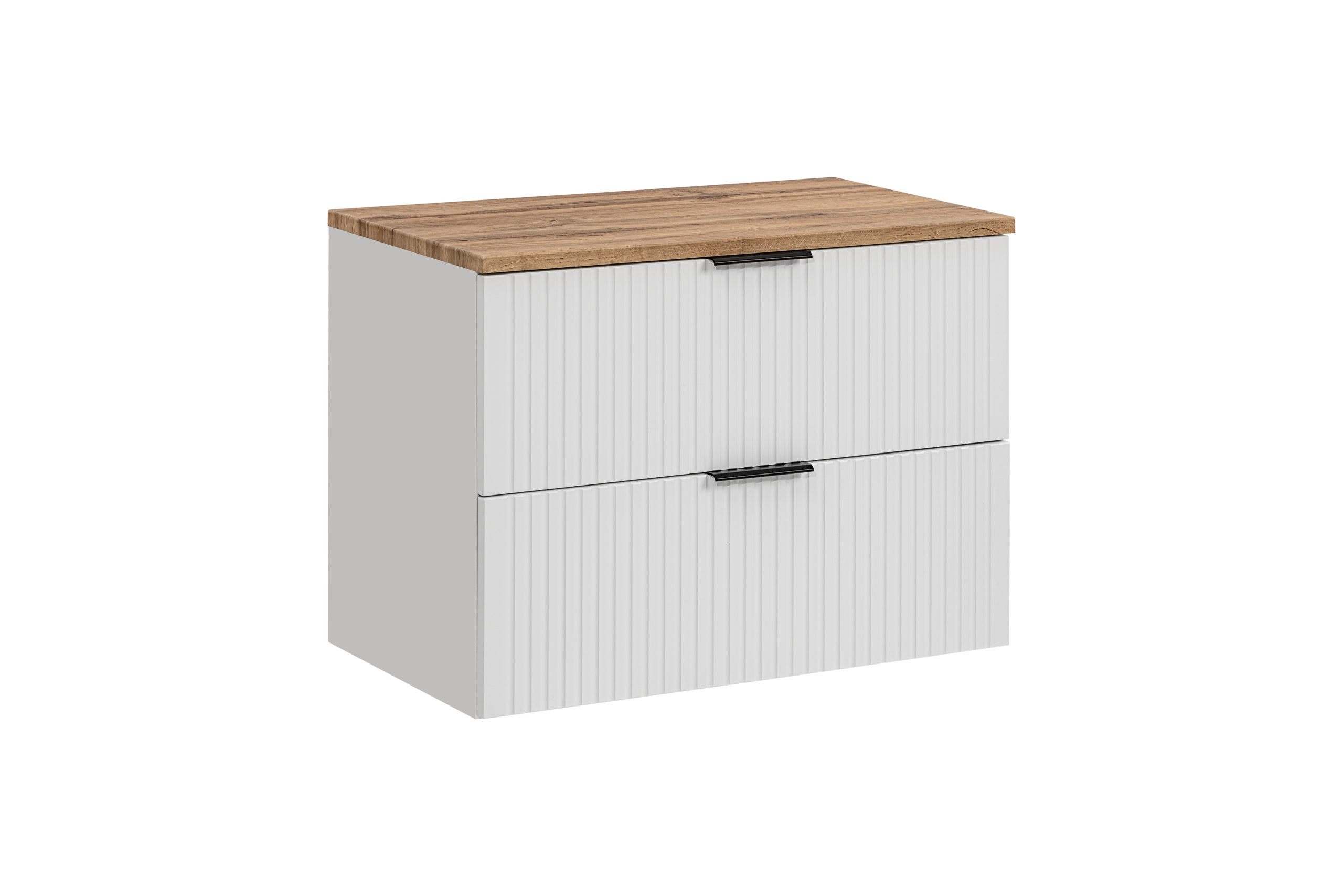 Zestaw szafka 80 cm   blat ADEL biały