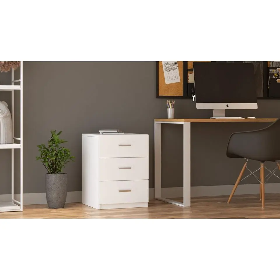 Vario C Lade - 100% MELAMINE - Wit