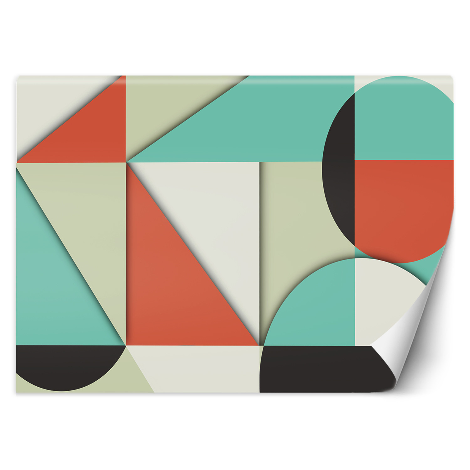 Feeby Fototapeta, Geometryczne kształty abstrakcja 150x105