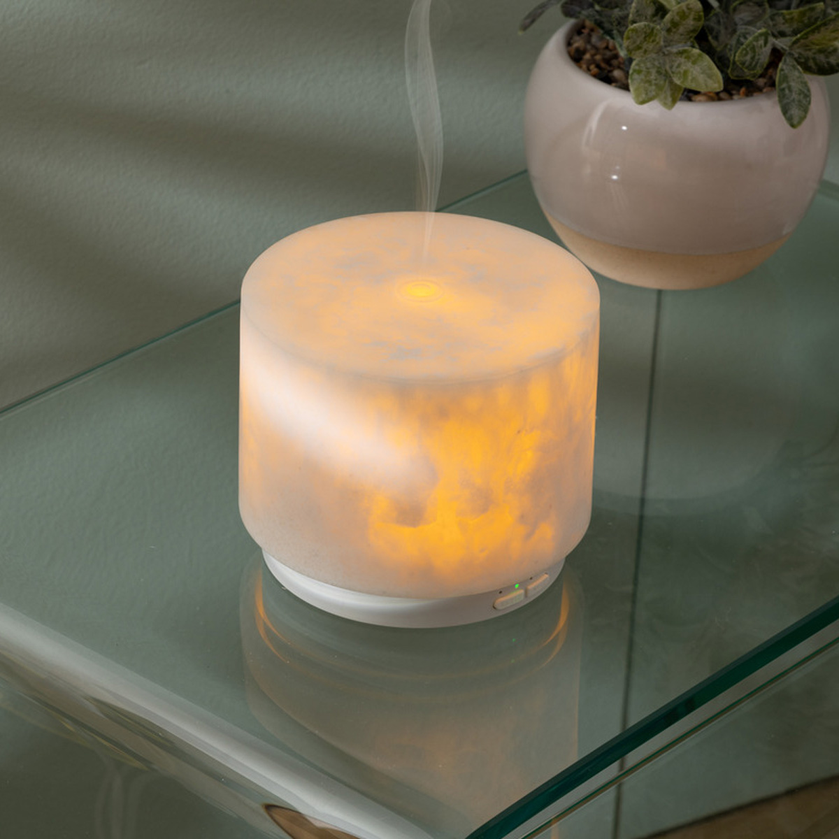 Essential oils diffuser "Elsy" Marble, 100 ml