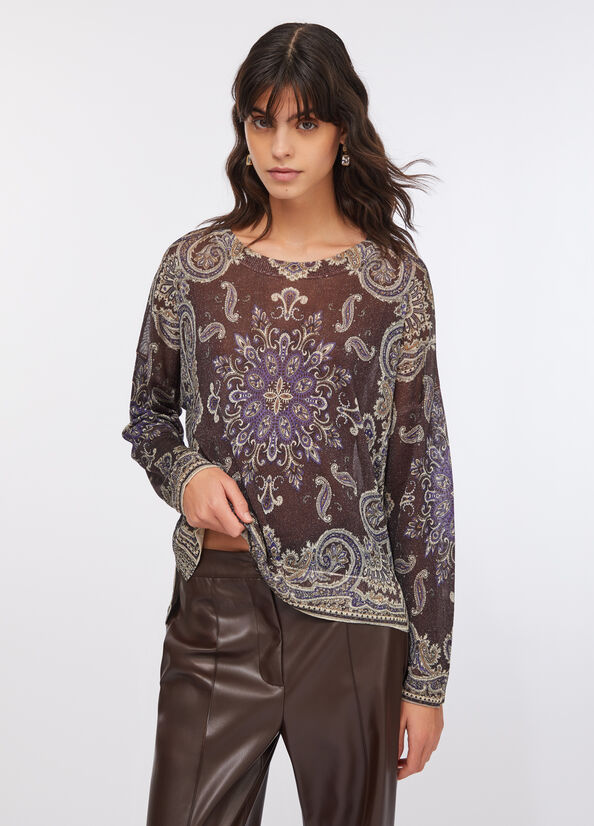 Maglia in lurex&reg;