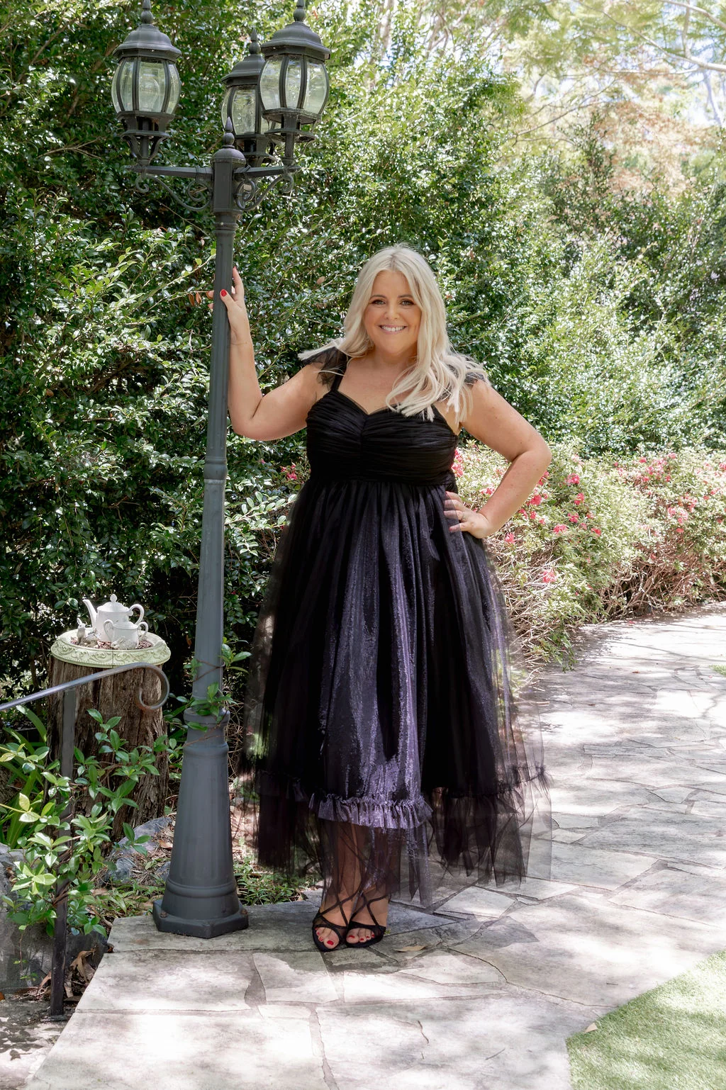 Princess Maxi Dress in Black