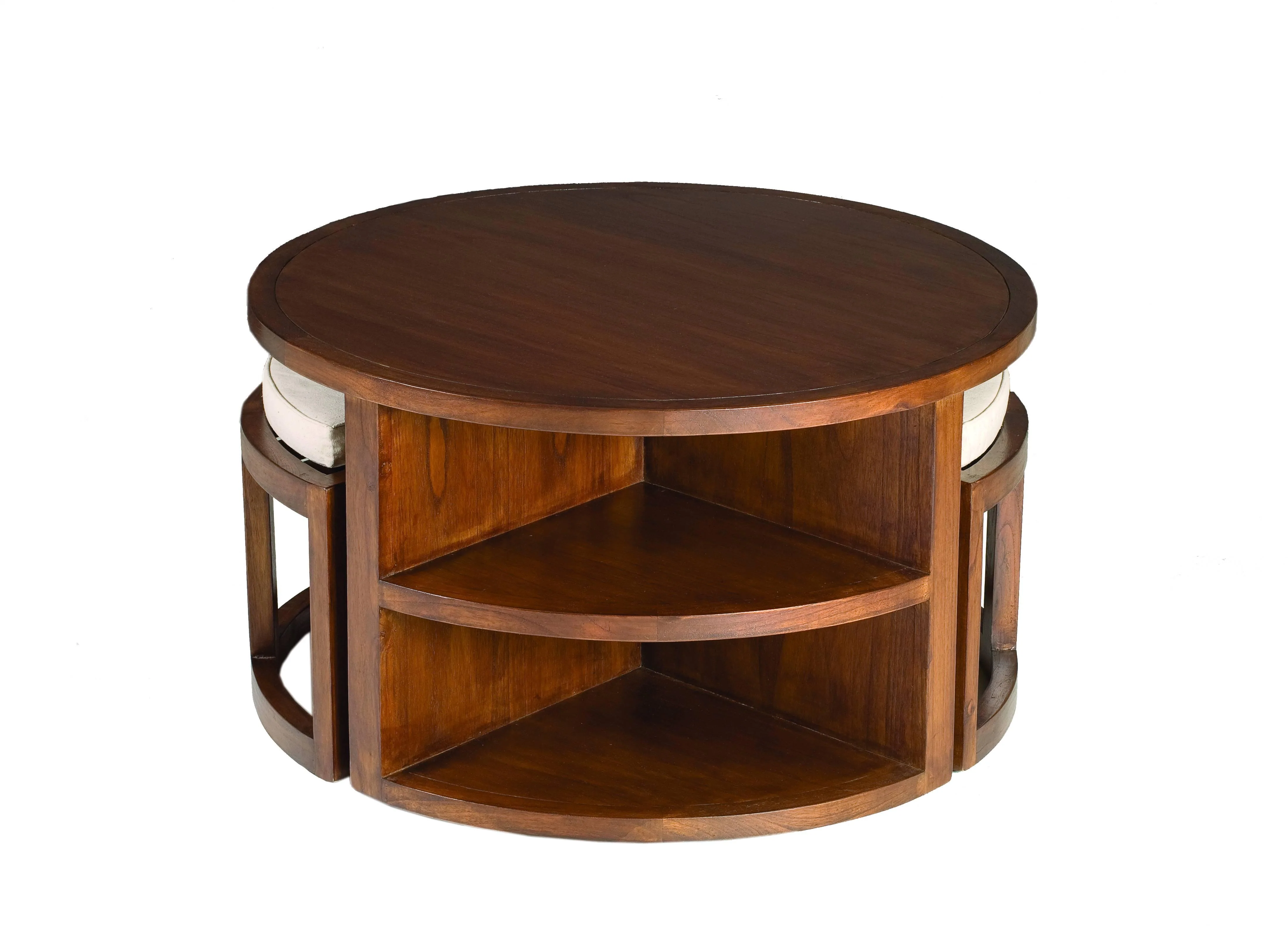 Salontafel met krukken Mindi