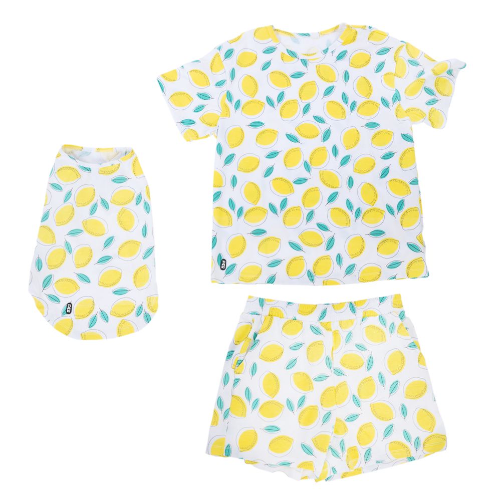 TIAKI Pet & Parent Pyjamas - Lemon