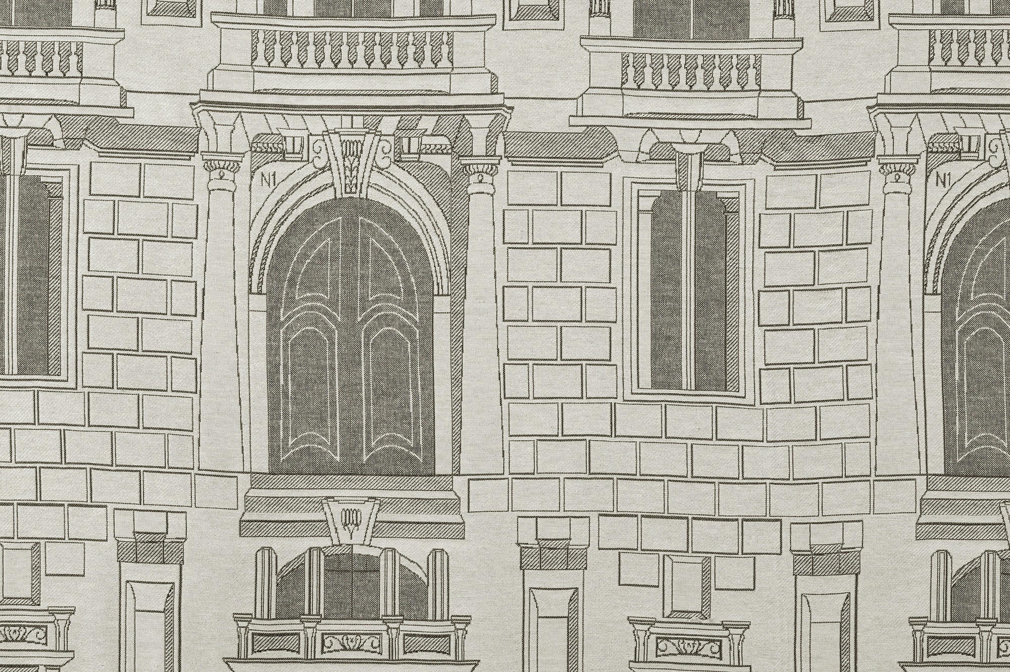 ELYSÉE - Rideau d'ameublement écru 140x260cm