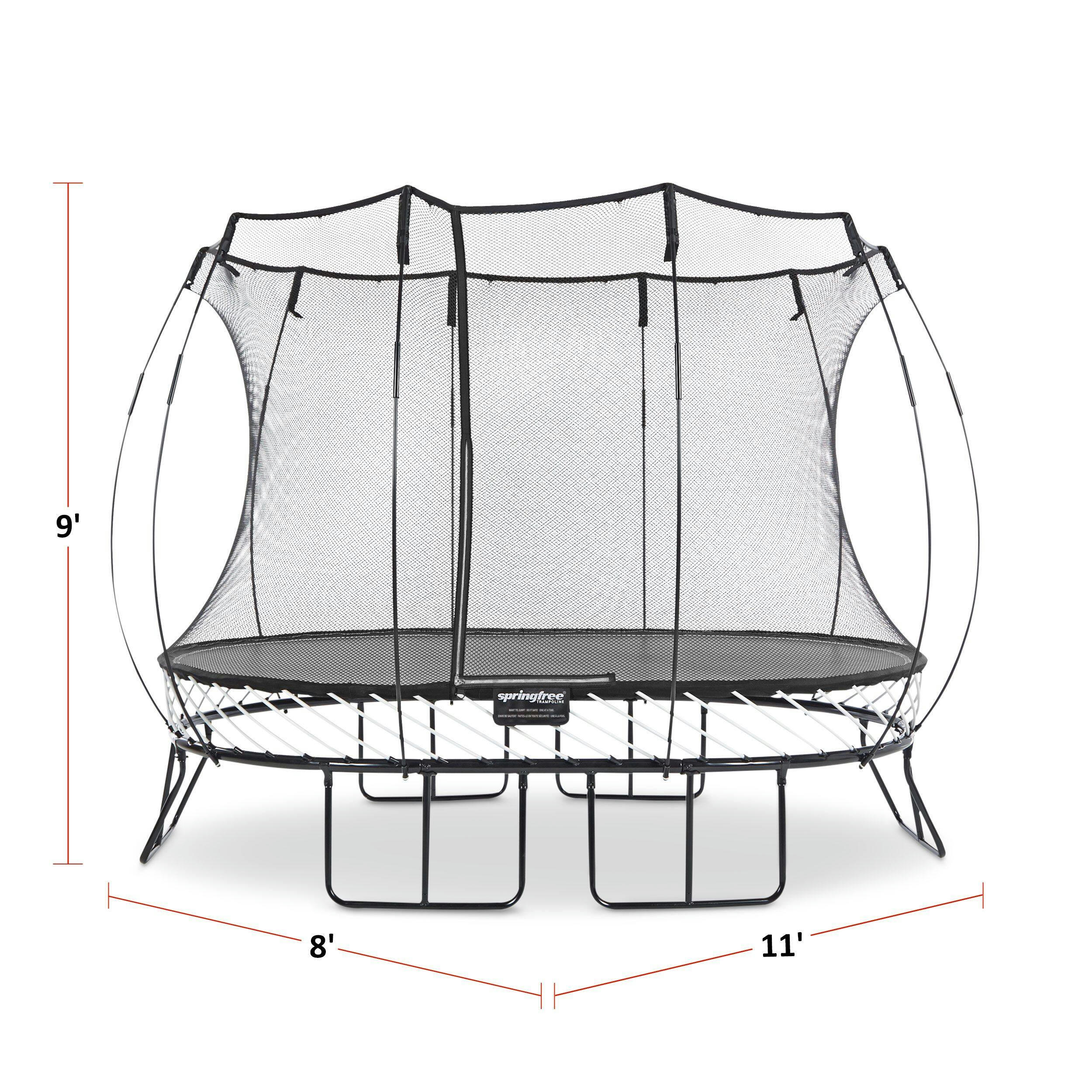 Springfree Medium Oval Trampoline, 8-ft x 11-ft