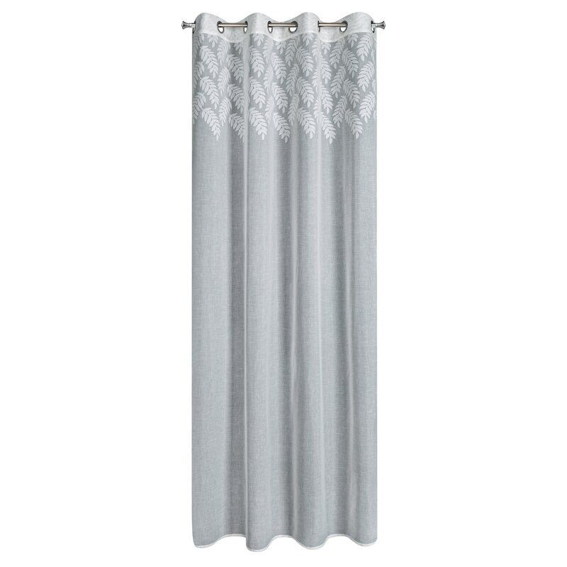 Firana gotowa na przelotkach ANET 140X250 biała