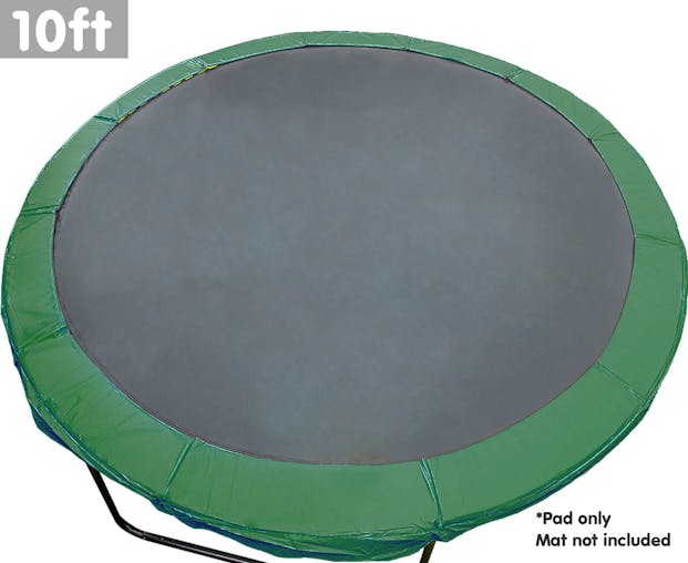 NNEDPE Trampoline 10ft Replacement Pad Outdoor Round Spring Cover Green