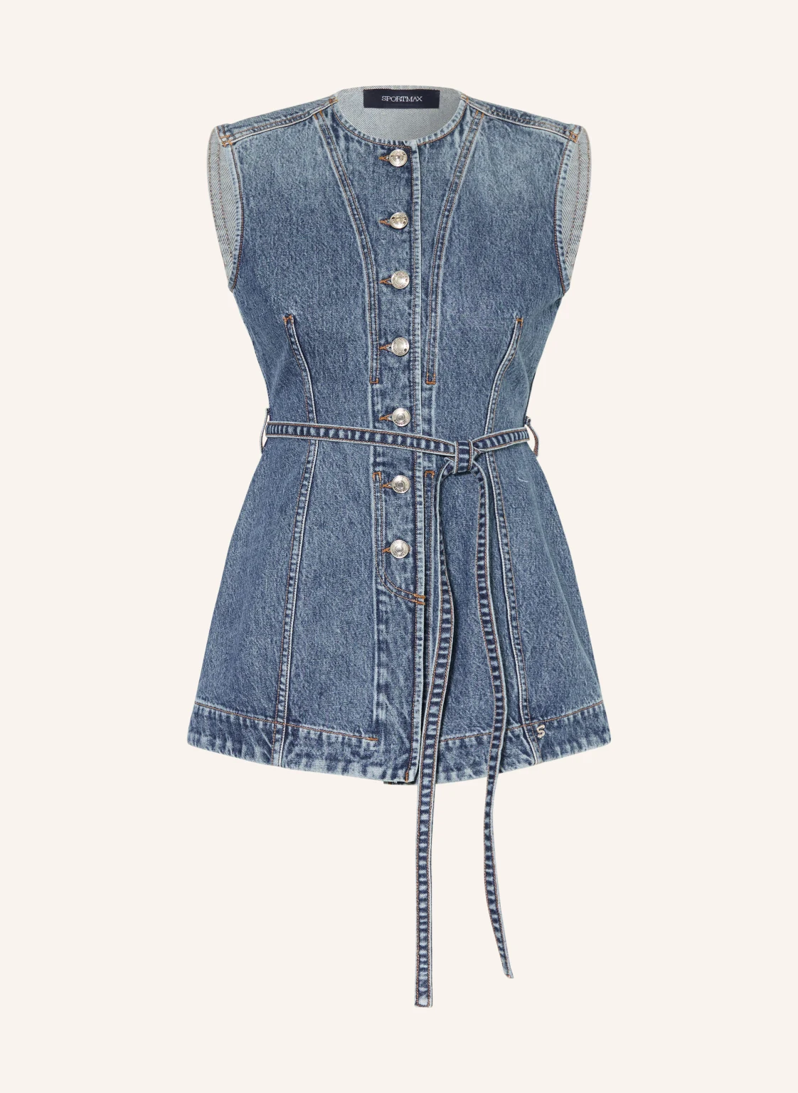 SPORTMAX Jeansweste SPDDOMINIO