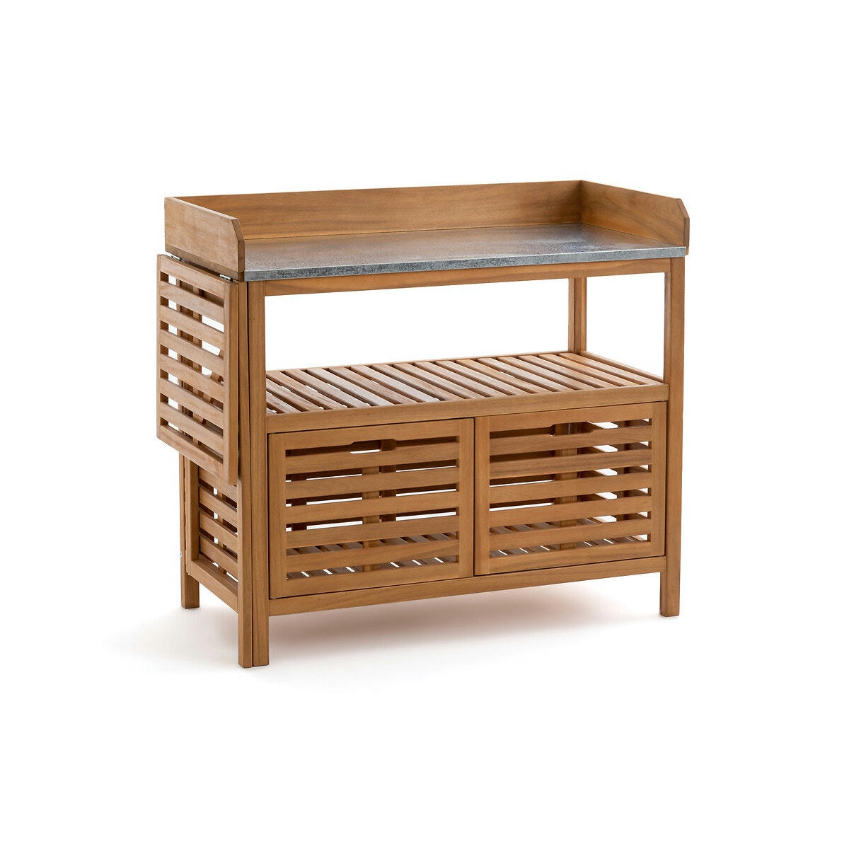 Table de jardinage en acacia, Wassif