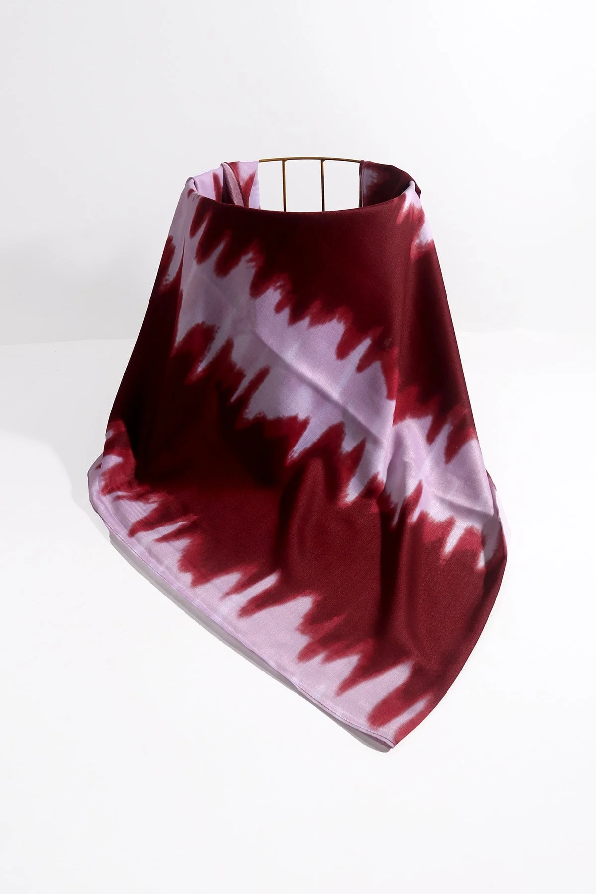 Red Tonal Printed Scarf