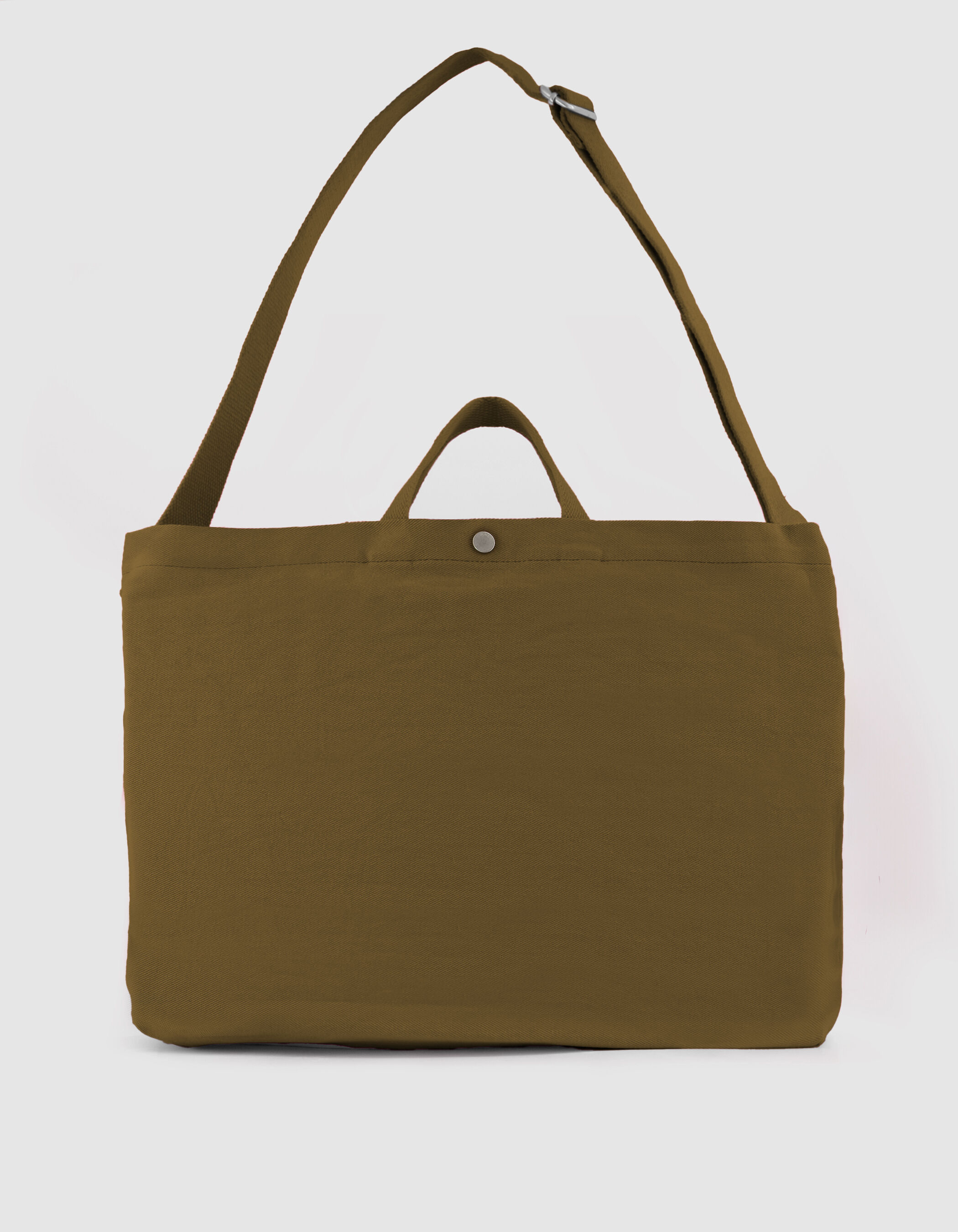 Sac totebag vert toile broderie Femme