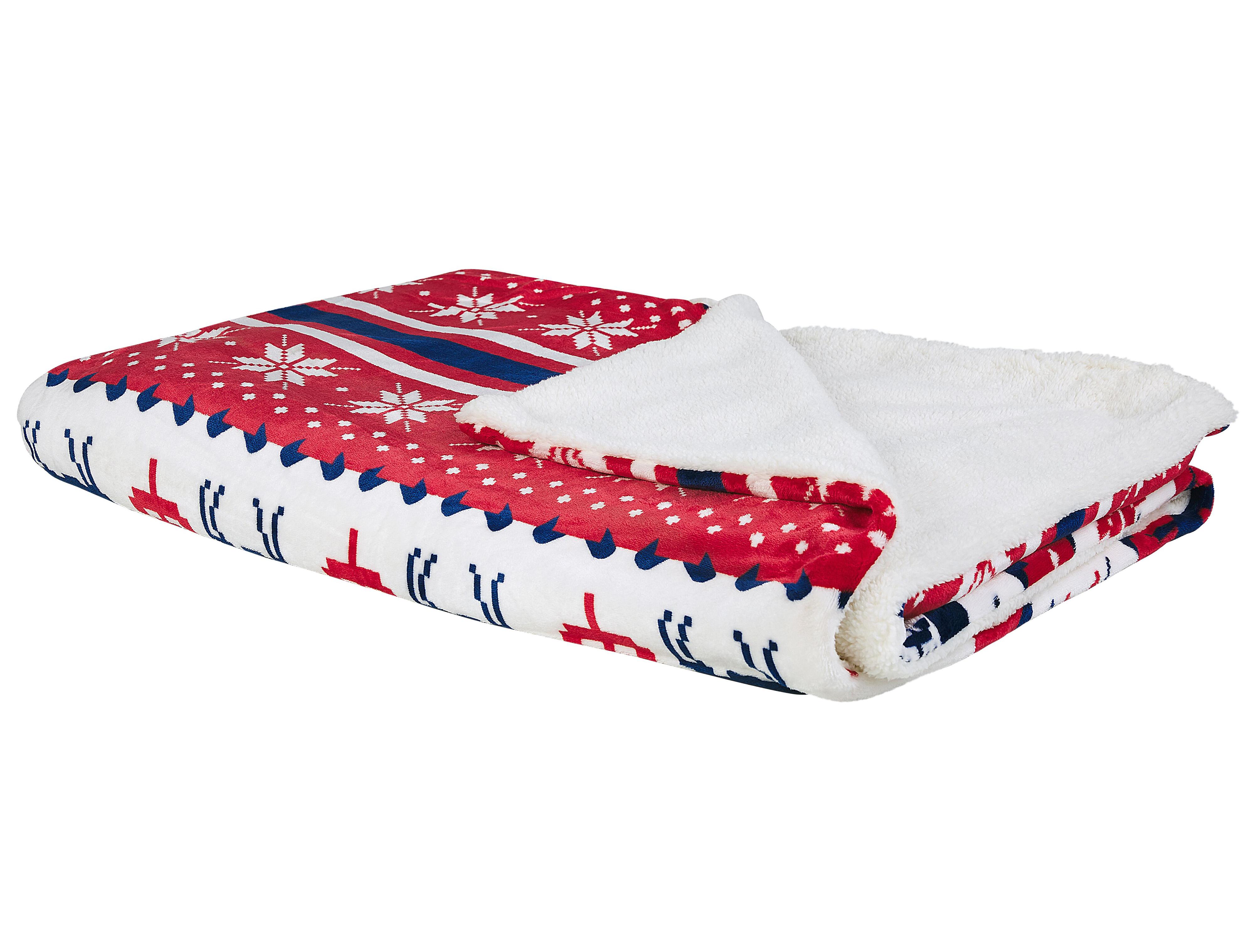 Blanket REKA 150 x 200 cm Red