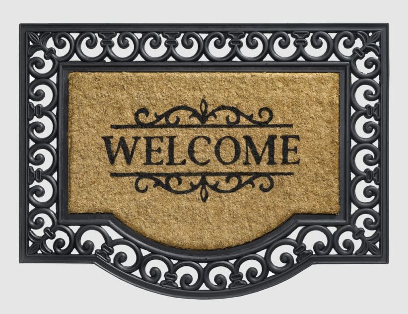 Fußmatte Welcome natur