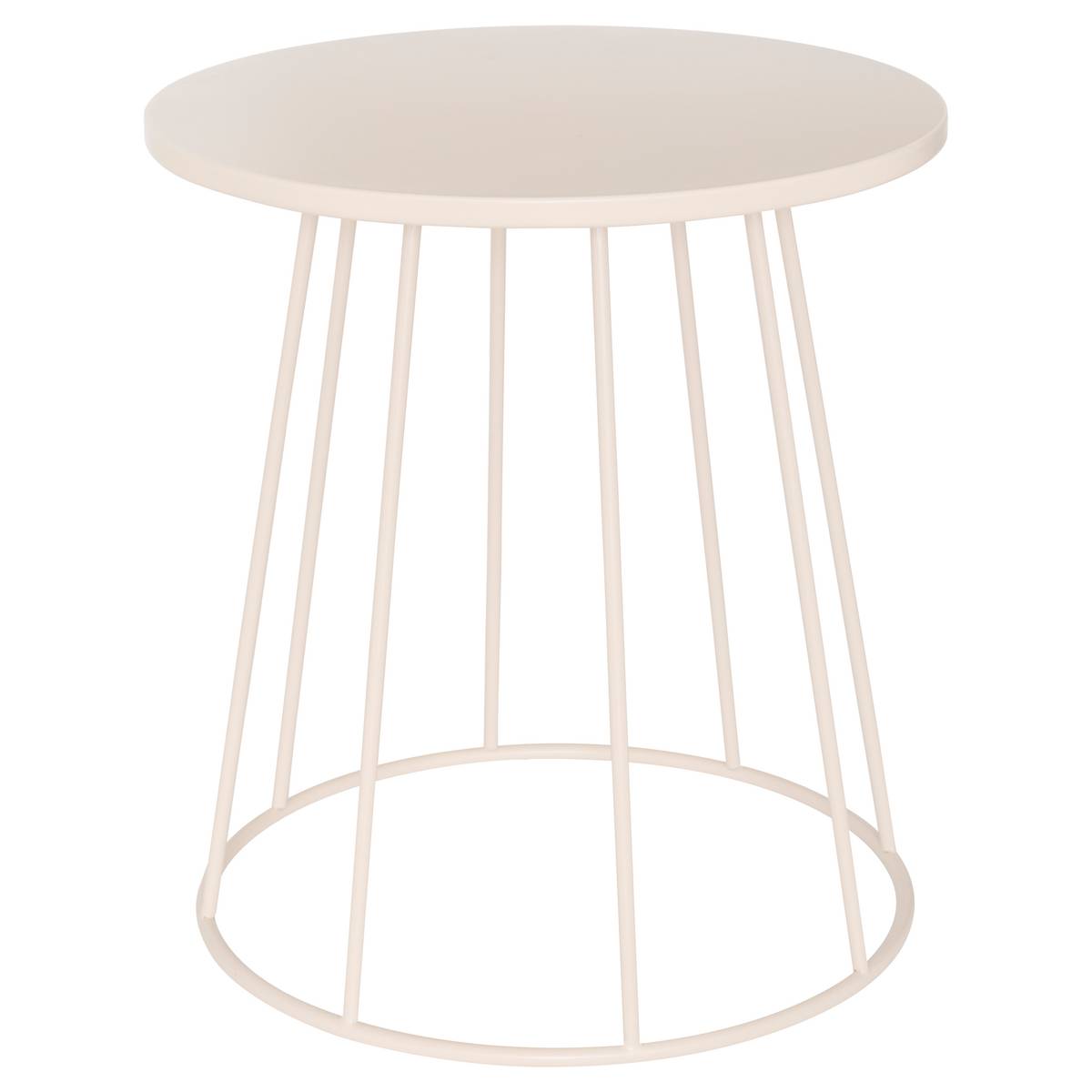 Side Table "Latte" Beige, &Oslash; 38 cm