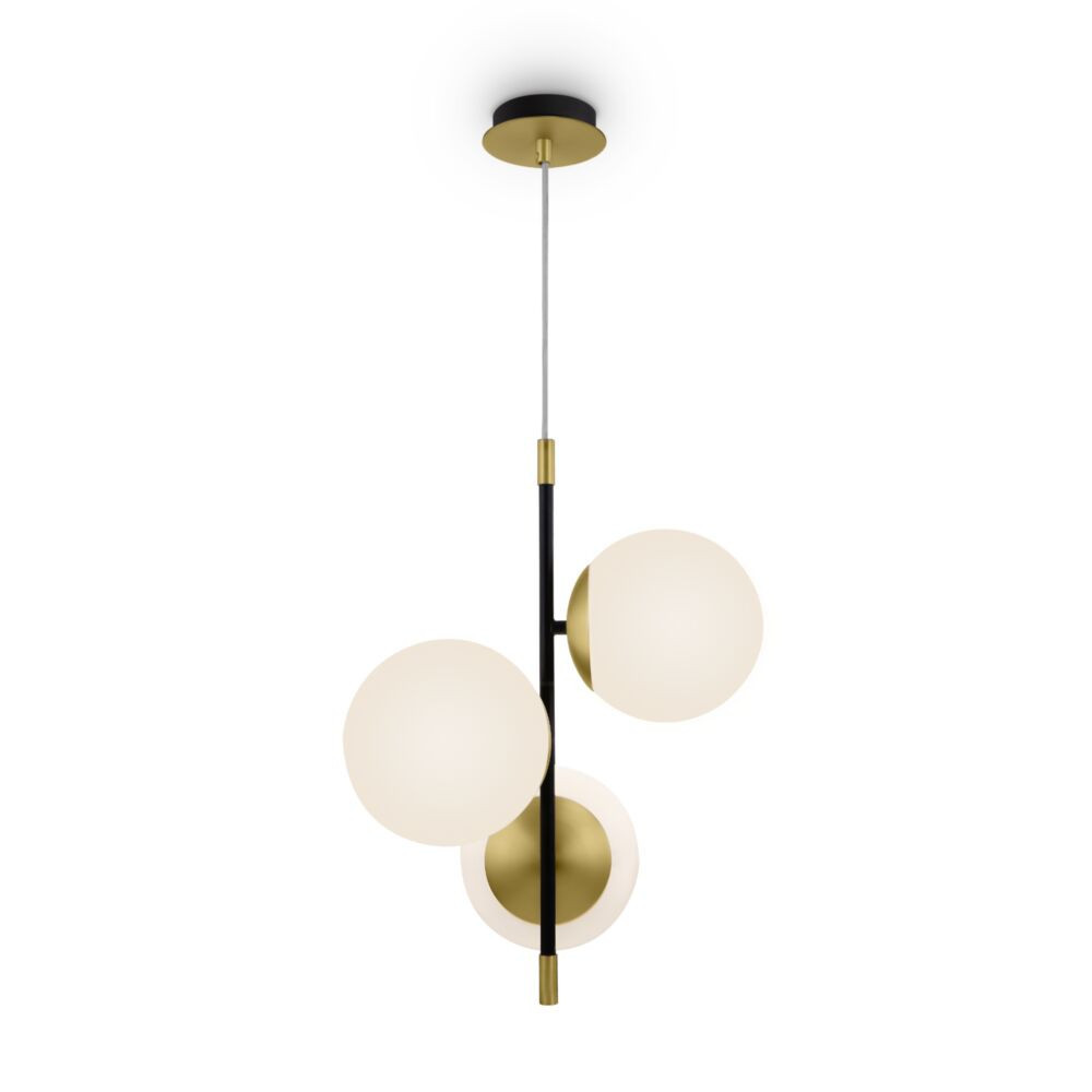 Lampa wisząca mosiężno-złota NOSTALGIA 3xE14x40W Maytoni