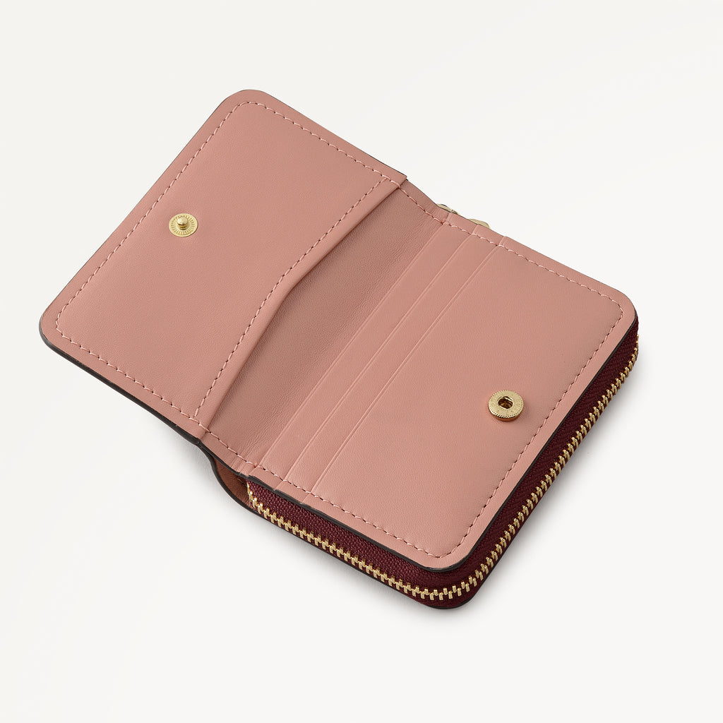 Fountain Park - Small Zip Around Purse