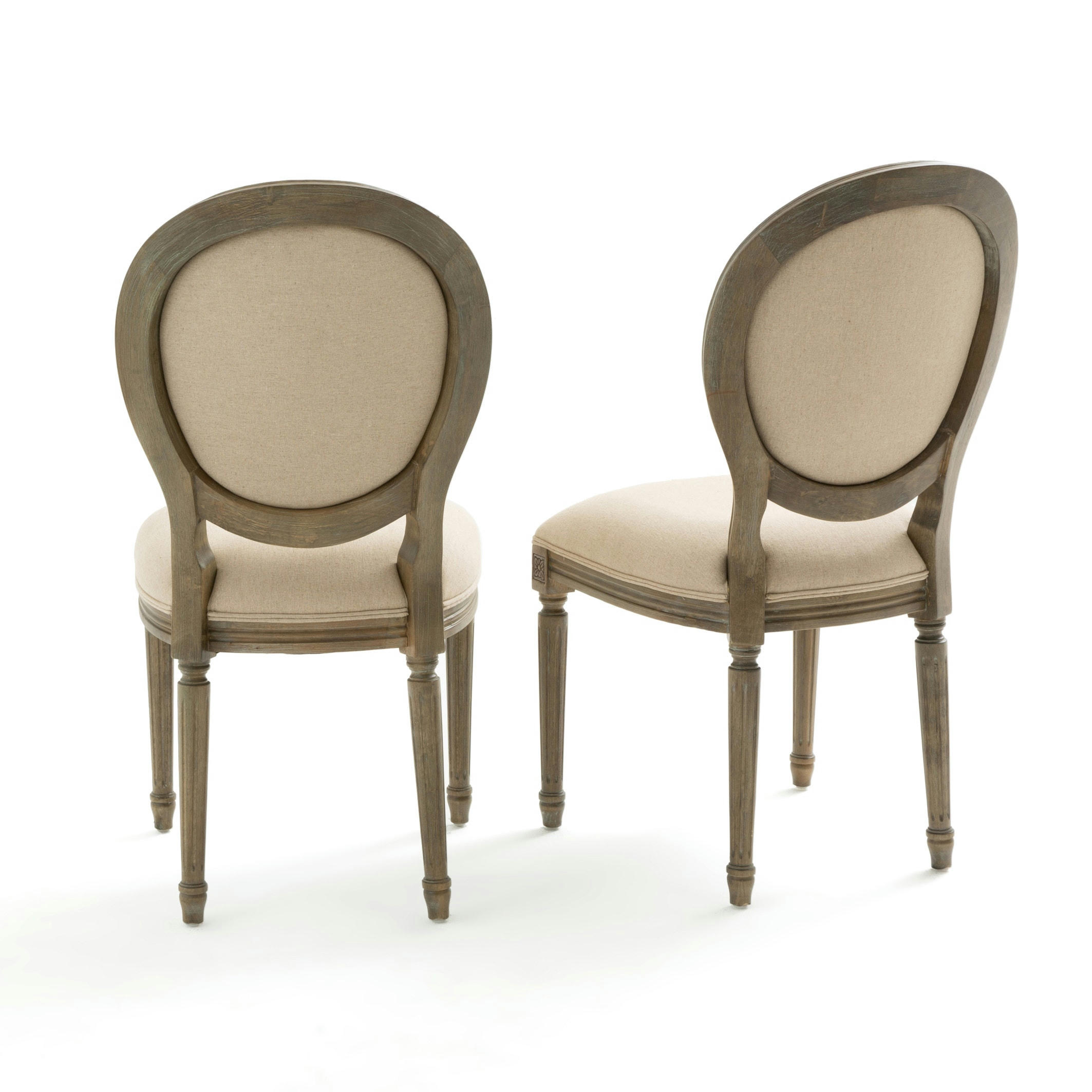 Lot de 2 chaises médaillon, Nottingham
