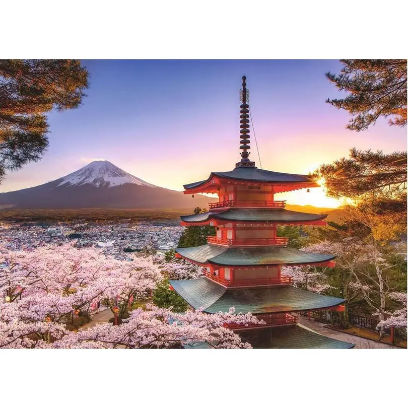 Puzzle Kirschblüte in Japan