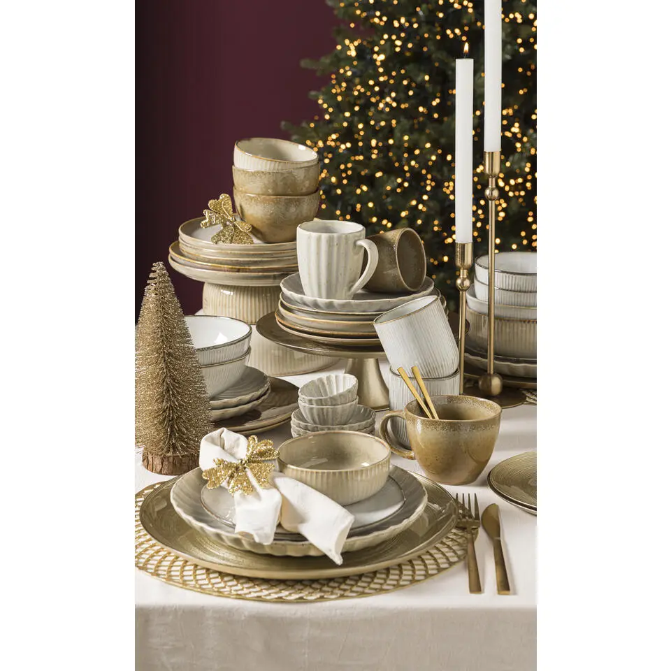 Schaaltje Camille - beige - stoneware - &Oslash;11,5 cm