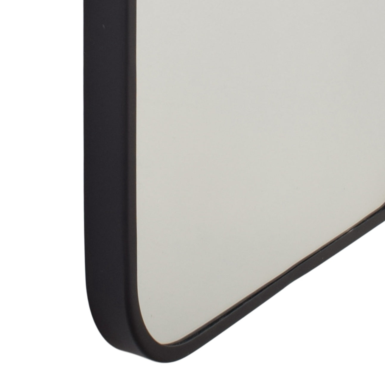 LOFT42 Mica Spiegel Rechthoek Zwart - Metaal - 61x45