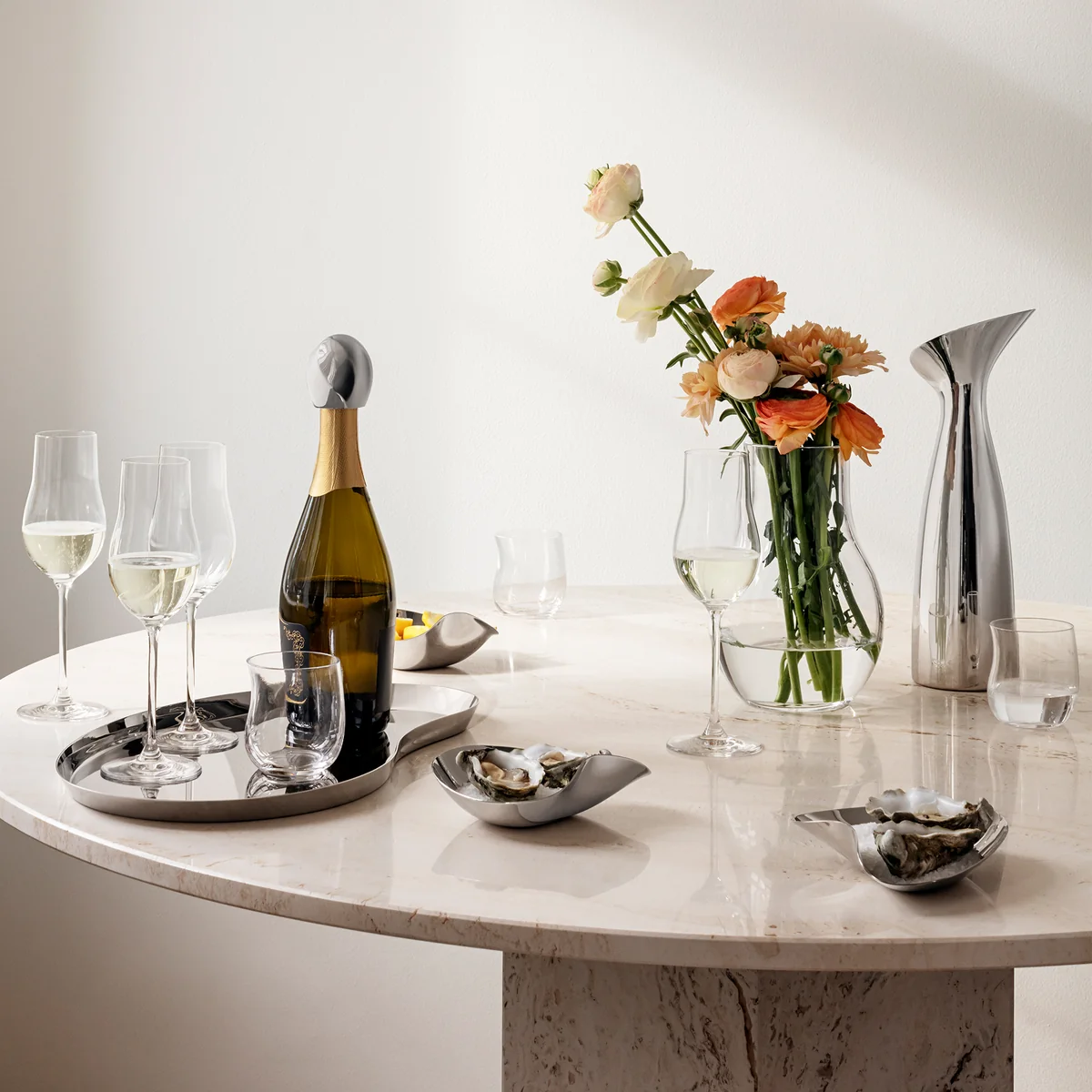 Georg Jensen - Indulgence Tablett, Edelstahl