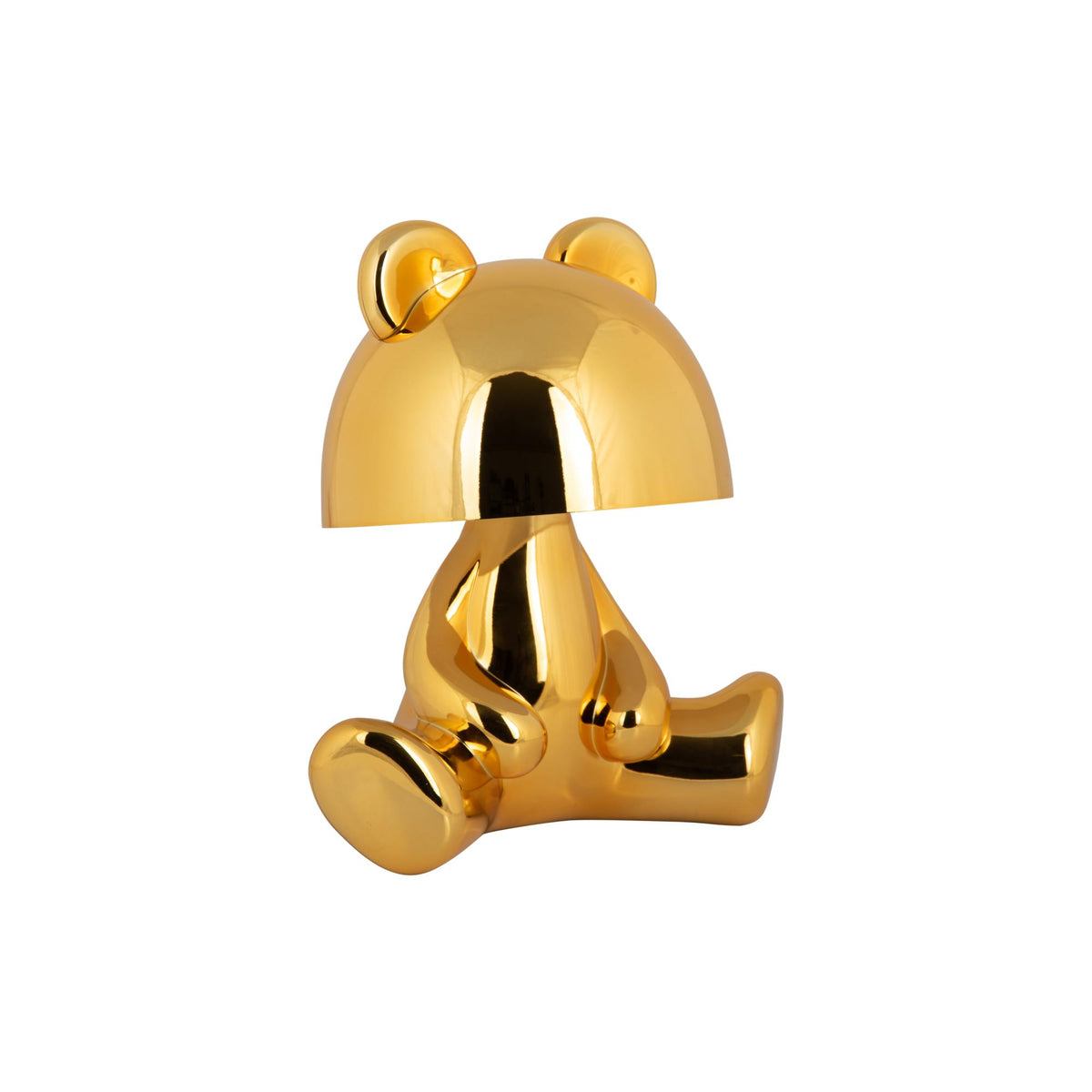 Leitmotiv tafellamp Bear LED - goud - 22x17x24cm