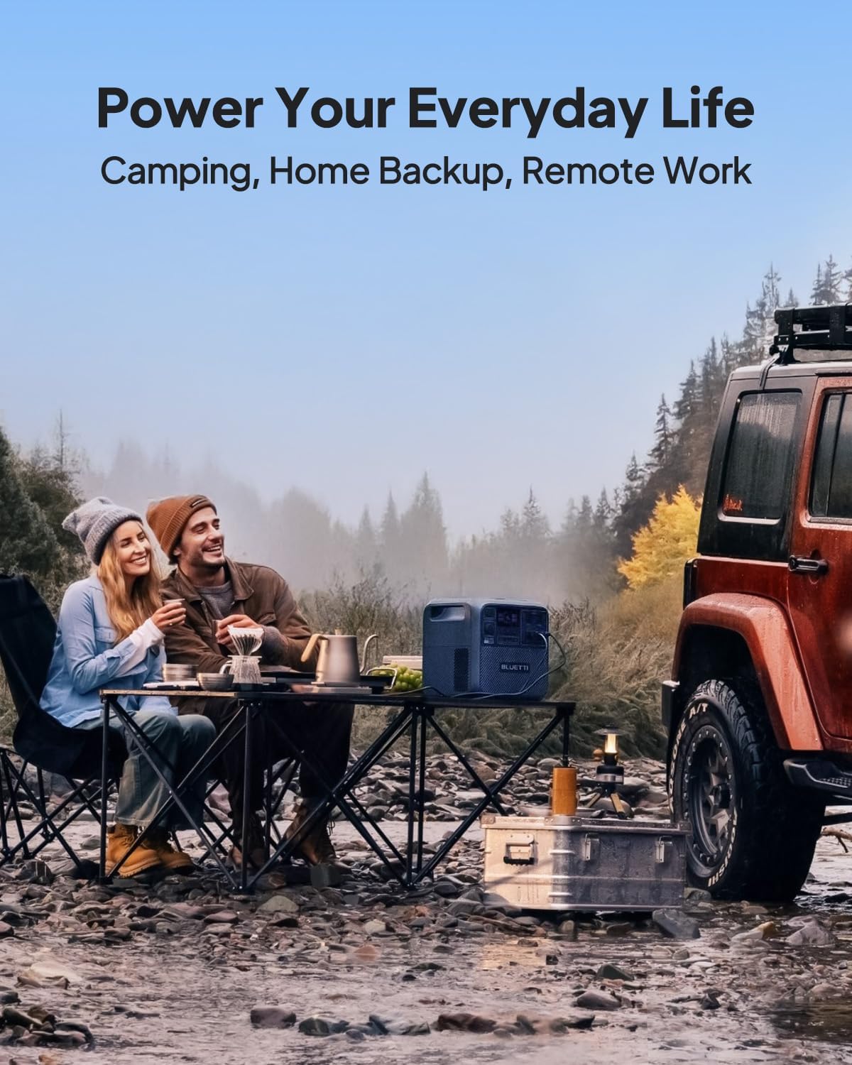 BLUETTI Elite 200 V2 Portable Power Station with Solar Charging Cable  2073.6Wh LFP Battery Backup w/ 4 2600W AC Outlets  17-Year Lifespan  Solar Generator for Camping  Off-grid