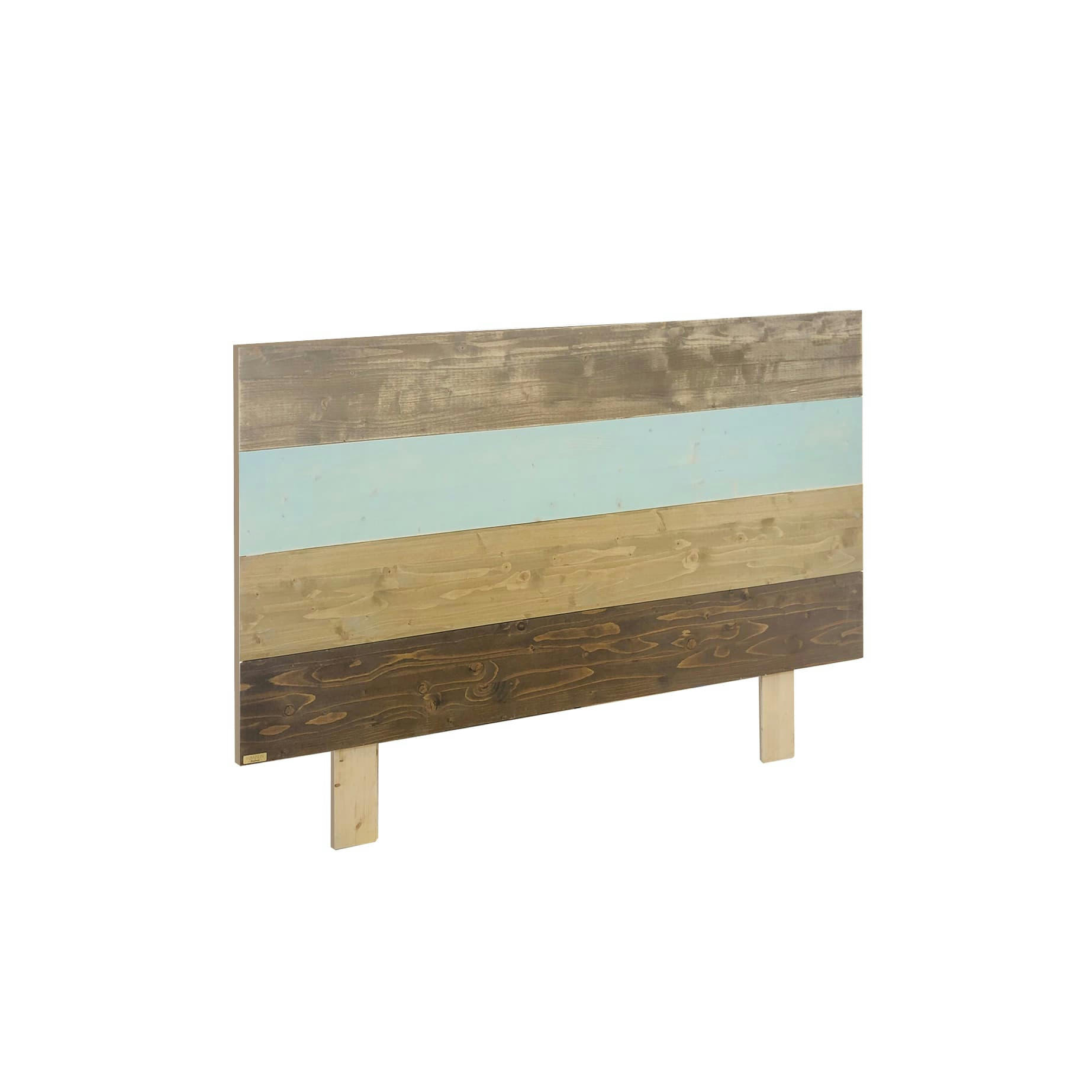 NALA - Tête de lit en bois multicolore pour lit 90 cm