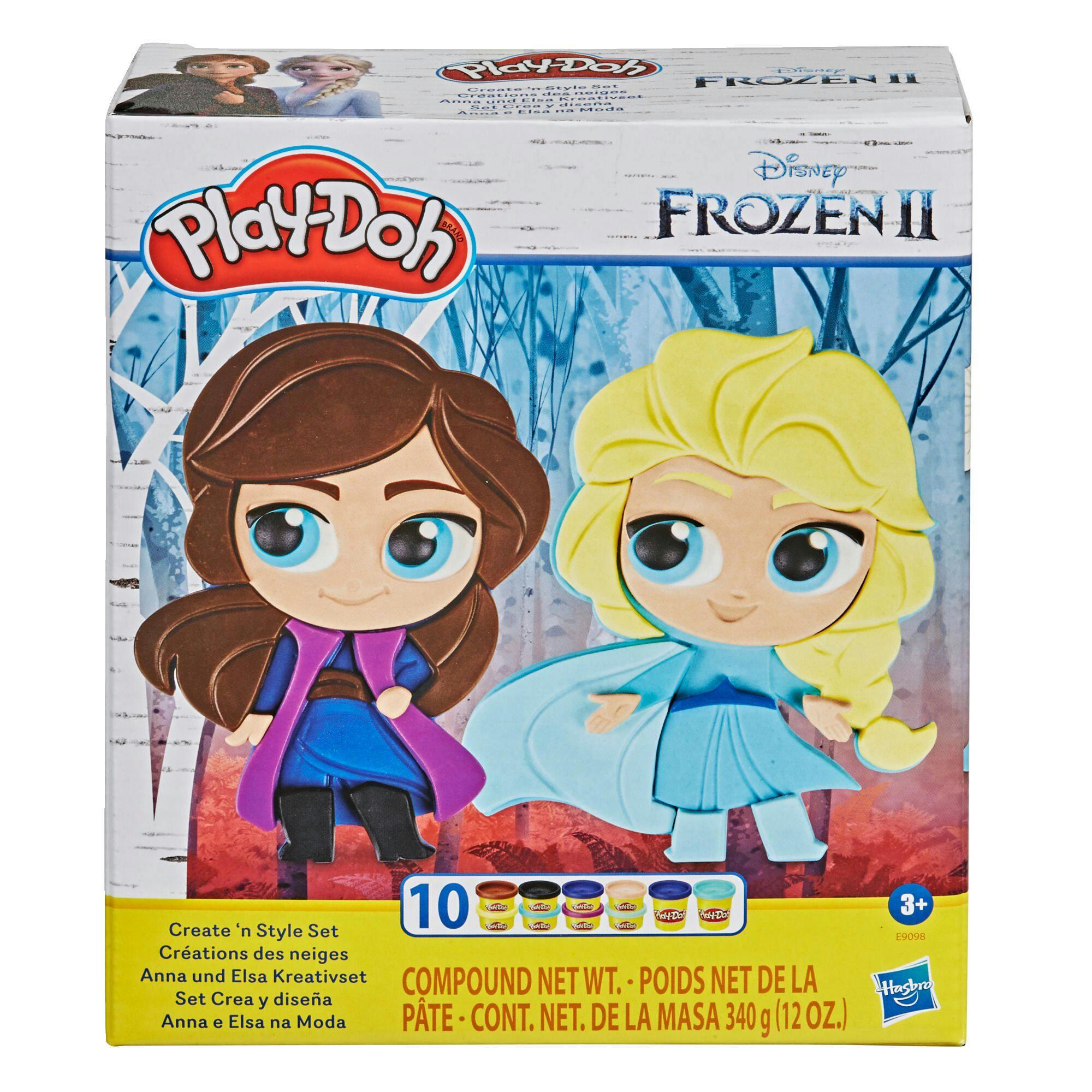Play Doh Frozen 2 Create 'N' Style Set, Ages 3+